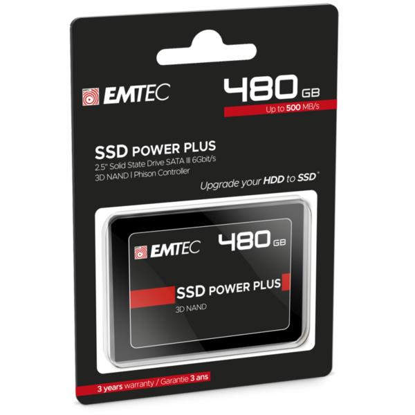 ECSSD480GX150 disco duro ssd 480gb 2.5p emtec x150 power plus 520mb s 6gbit s serial ata iii