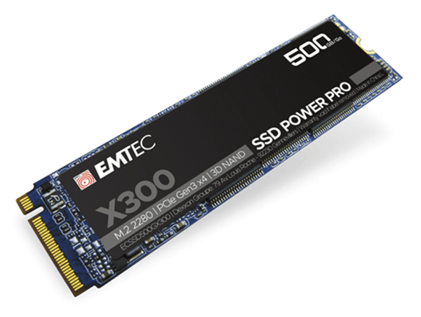 ECSSD500GX300 disco duro ssd 500gb m.2 emtec x300 2200mbs pci express 3.0 nvme