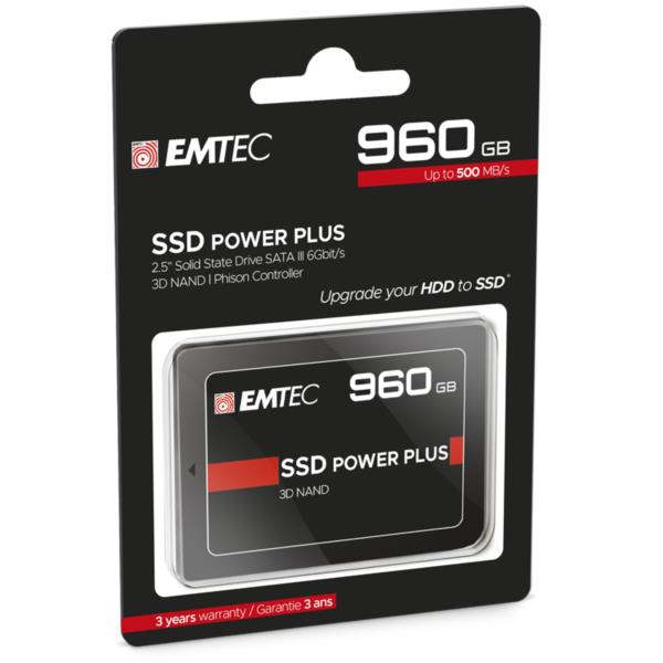 ECSSD960GX150 disco duro ssd 960gb 2.5p emtec x150 power plus 520mb s 6gbit s serial ata iii