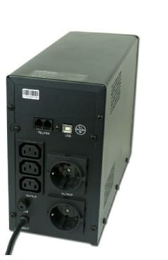 EG-UPS-033 sai gembird con usb y display lcd 1200 va negro