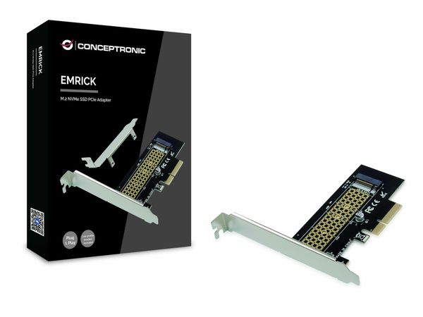 EMRICK05B controladora conceptronic pci express a disco ssd m2 no compatible m2 clave b