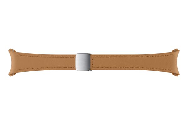 ET-SHR93SDEGEU correa hibrida cuero con hebilla en d marron claro watchs m