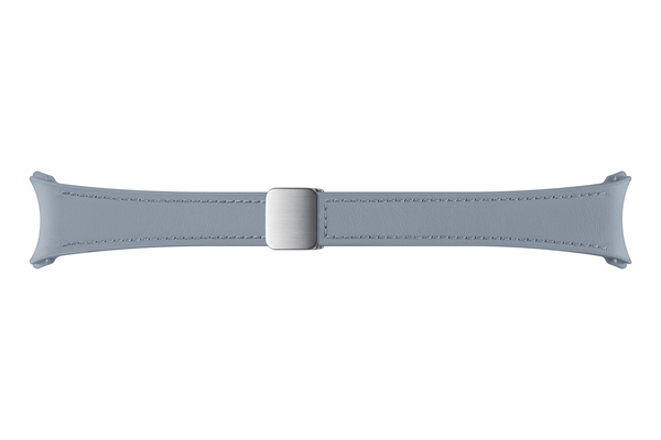 ET-SHR93SLEGEU correa hibrida cuero con hebilla en d azul watchs-m