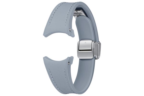 ET-SHR93SLEGEU correa hibrida cuero con hebilla en d azul watchs m
