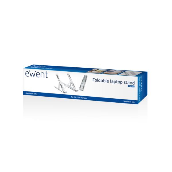 EW1266 soporte plegable portatil ewent ew1266 10p15.6p 6posiciones aluminio