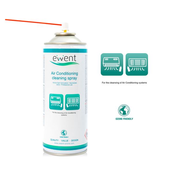 EW5619 ewent spray de limpieza aire acondicionado