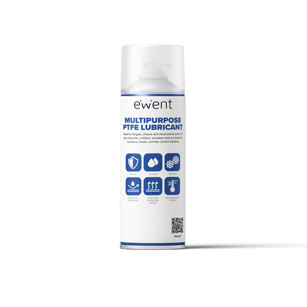 EW5677 lubricante seco antifriccion ewent ptfe 400ml