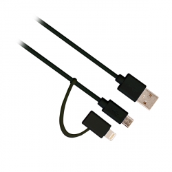 EW9909 cable micro usb ewent compatible apple 8p lighting 1m
