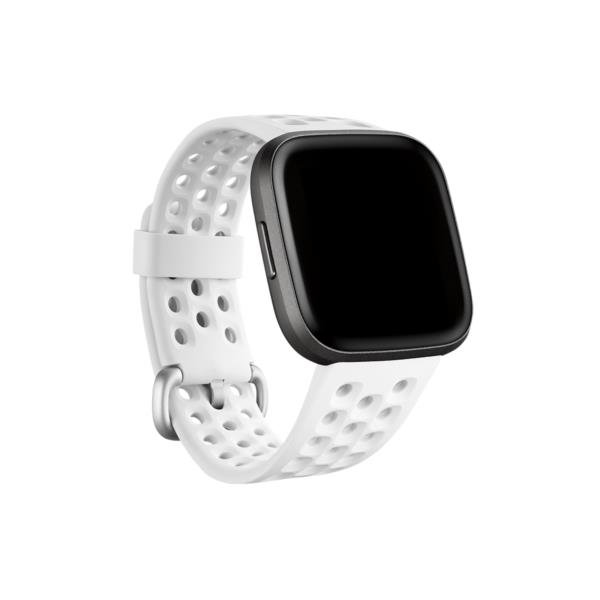 FB171SBWTL versa 2 sport band frost white large