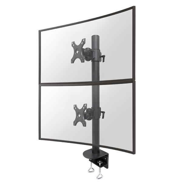 FPMA-D960DVBLACKPLUS newstar flat screen desk mount clamp high capaci ty