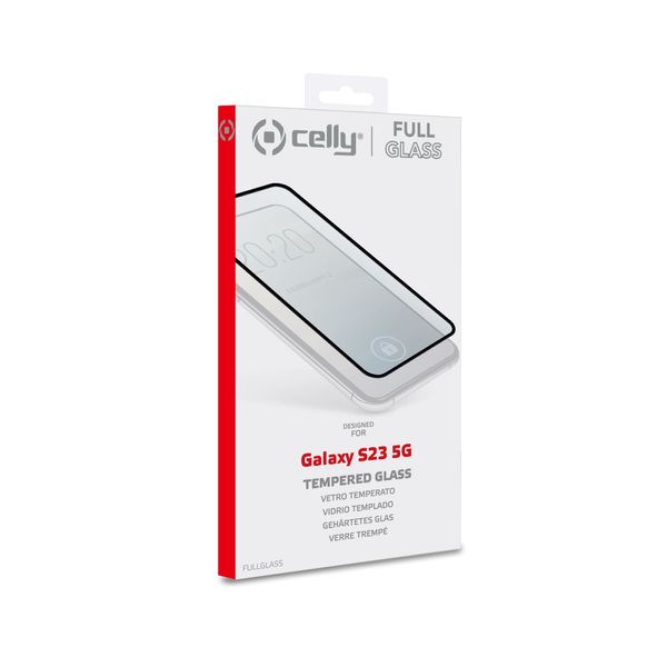 FULLGLASS1032BK celly protector de pantalla 2 5d samsung s23 5g
