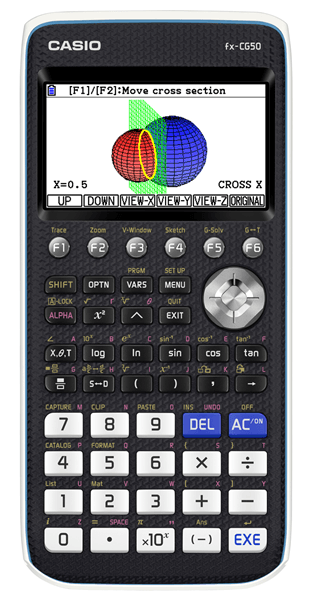 FX-CG50 calculadora casio fx-cg50 cientifica grafica 8 lineas 21 caracteres pantalla color 3d memoria 16 mb conexion usb