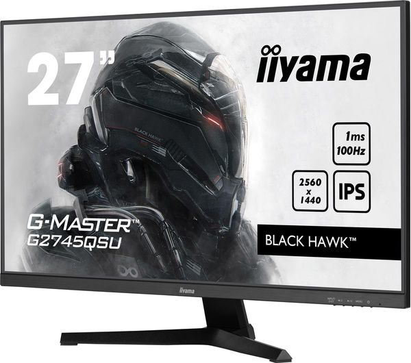 G2745QSU-B1 monitor iiyama 27p 2560 x 1440 100hz 3.7 mpx 250cd 169 hdmi ips negro