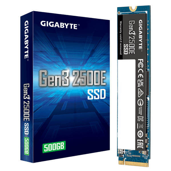 G325E500G disco duro ssd 500gb m.2 gigabyte gen3 2500e ssd 500gb 2300mb-s pci express 3.0 nvme