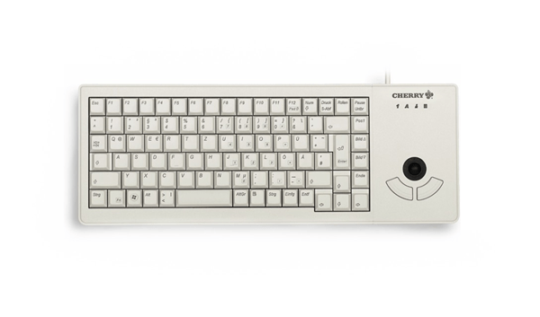 G84-5400LUMBE-0 compact trackball keyboard grey