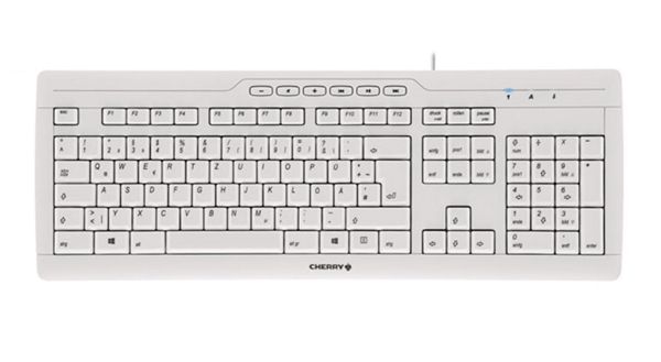 G85-23200ES-0 keyboard-stream 3.0 usb white spanish