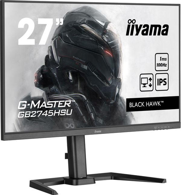 GB2745HSU-B1 monitor iiyama 27p 1920 x 1080 100hz 2.1 mpx 250cd 169 hdmi ips negro