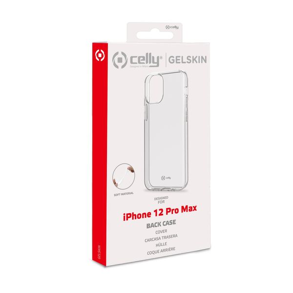GELSKIN1005 celly cover gelskin tpu iphone 12 pro max transparente