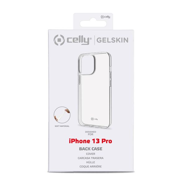 GELSKIN1008 celly cover gelskin tpu iphone 13 pro transparente