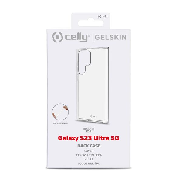 GELSKIN1033 celly cover samsung s23 ultra 5g transparente