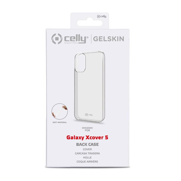 GELSKIN960 celly cover gelskin samsung xcover 5 5 enterprise edition transparente