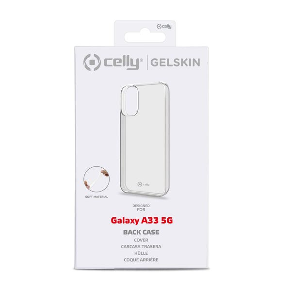 GELSKIN989 celly cover gelskin tpu samsung a33 5g transparente