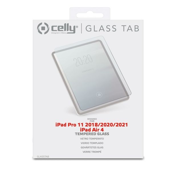GLASSTAB02 celly protector de pantalla ipad pro 11 air ipad 10 9 2020