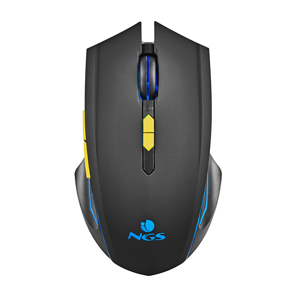 GMX200 ngs raton gaming inalambrico con luces led