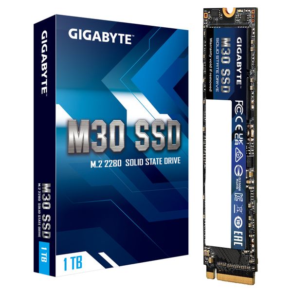 GP-GM301TB-G disco duro ssd 1000gb m.2 gigabyte m30 3500mb s pci express 3.0 nvme