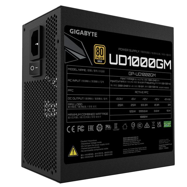 GP-UD1000GM fuente alimentacion 1000w gigabyte ud1000gm 12 cm 80 plus goldfully modular
