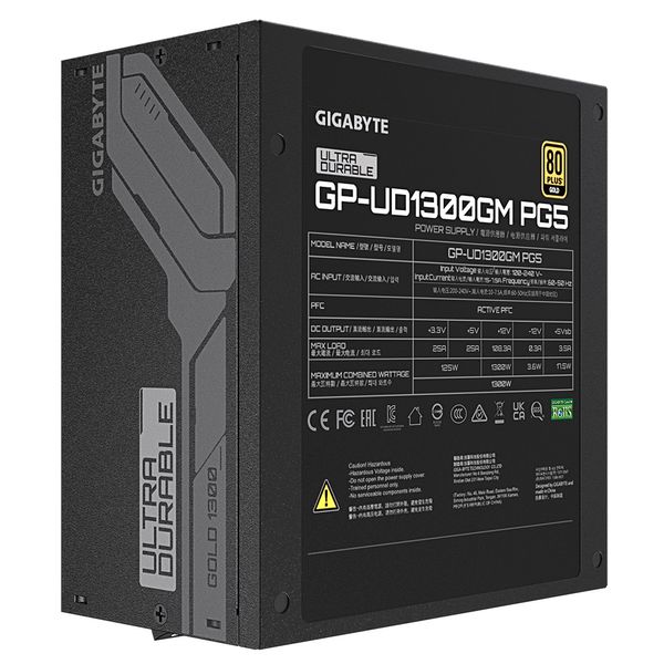 GP-UD1300GM-PG5 fuente alimentacion gigabyte gp ud1300gm pg5 1300w 80 gold
