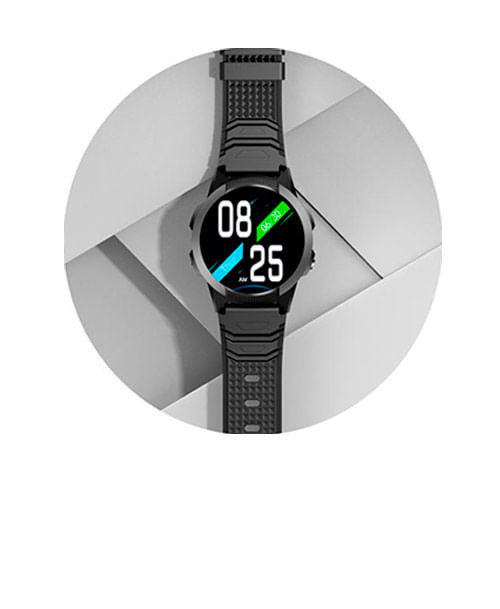 GPSSLIMNEGR smartwatch savefamily slim 4g reloj inteligente ni o videollamada gps llamada chat boton sos cronometro podometro waterproof ip6 negro no incluye sim