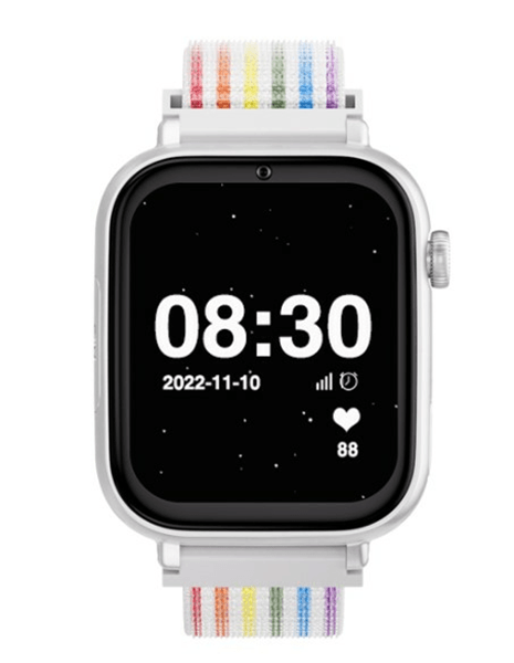 GPSSWPBLANCTELUNIC smartwatch savefamily savewatch plus 4g-gps-whatsapp-llamada-videollamada-boton sos-wifi-unicornio