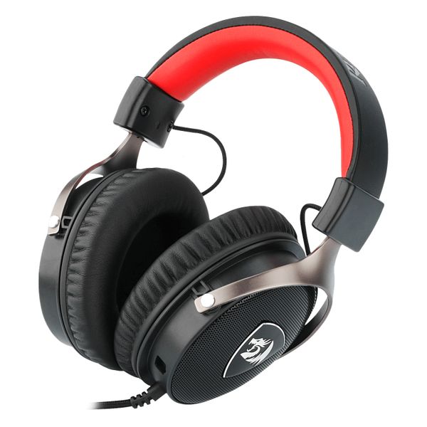 H520 redragon icon auricular gaming virtual 7.1 usb microfono negro