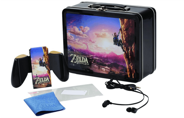 HPAPWA0037 kit de accesorios power a lunchbox kit the legend of zelda breath of the wild para switch