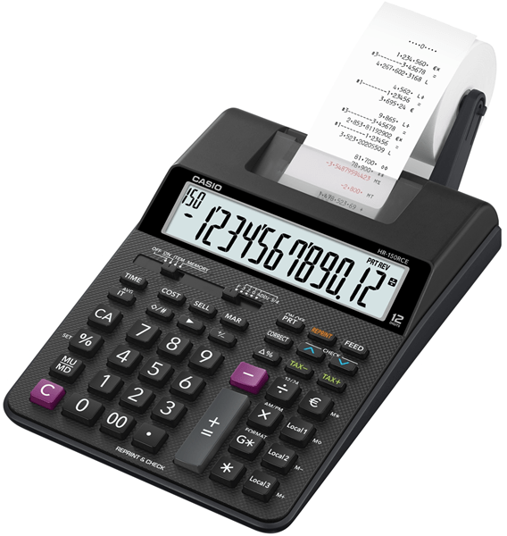 HR-150RCE calculadora impresora de 12 digitos casio hr-150rce
