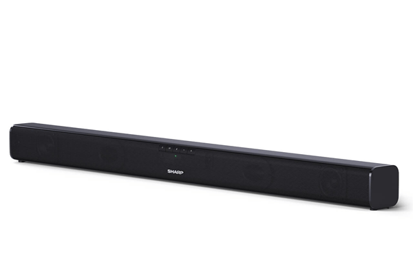 HT-SB110 sharp ht sb110 soundbar 2.0 slim bluetooth con hdmi arc cec con hdmi y 90w de potencia total. 80cm. color negro