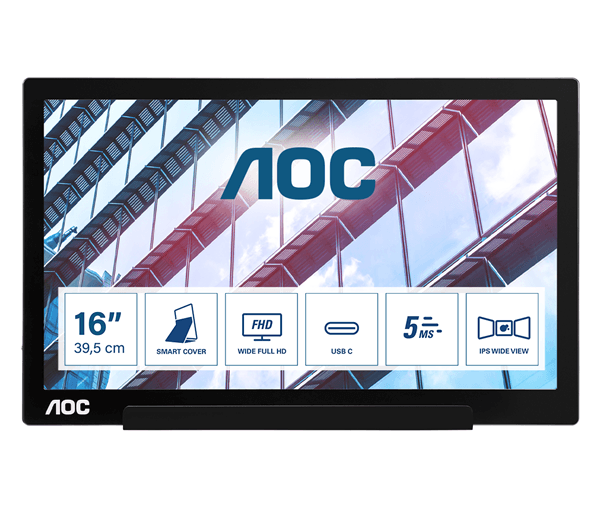 I1601P monitor aoc i1601p 15.6p led ips full hd