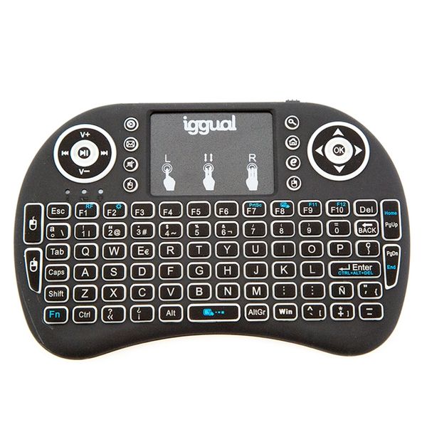 IGG317013 iggual mini teclado inalambrico con panel tactil