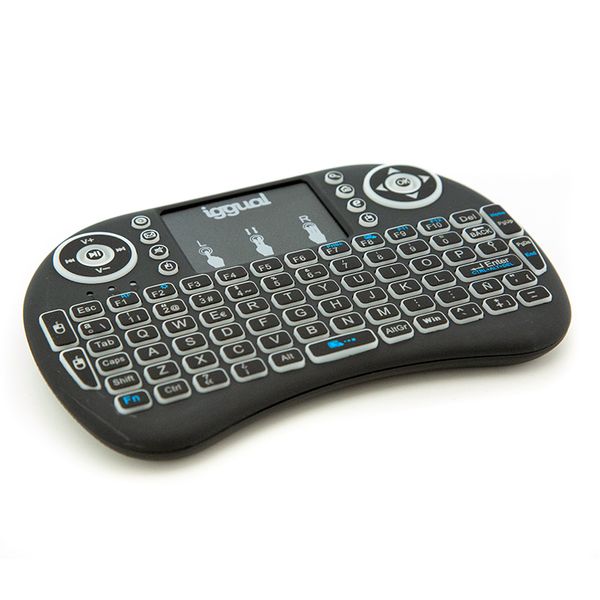 IGG317013 iggual mini teclado inalambrico con panel tactil