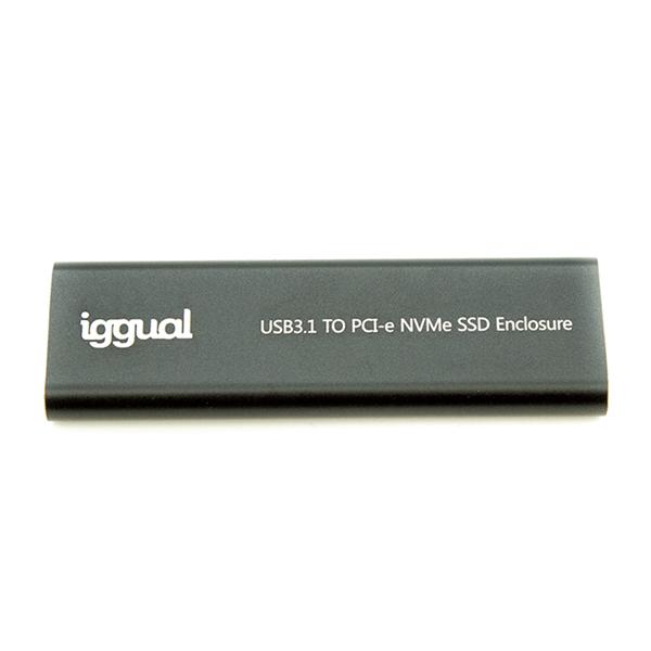 IGG317020 iggual caja externa usb c 3.1 ssd m.2 nvme y sata