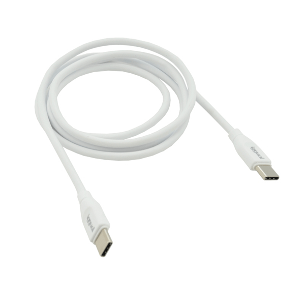 IGG317365 iggual cable usb-c-usb-c 100 cm blanco q3.0 3a