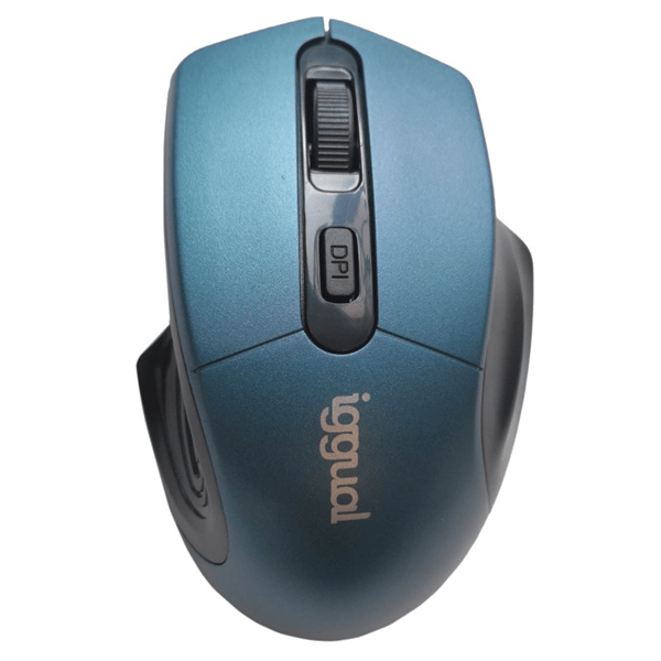 IGG317518 iggual raton inalambrico ergonomic-l-1600dpi azul