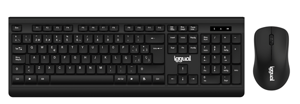 IGG317600 iggual kit teclado raton inalambrico wmk-business