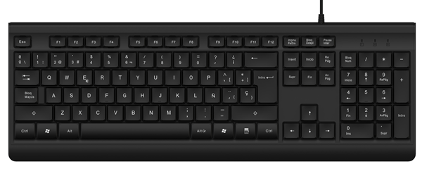 IGG317617 iggual kit teclado y raton cmk-business negro
