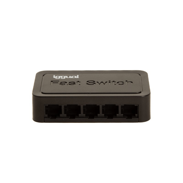 IGG318003 iggual fes500m fast ethernet switch 5x10-100 mbps