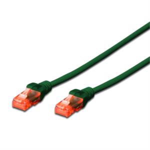 IM1003 ewent cable de red latiguillo rj45 cat.6 u-utp 0.5m verde