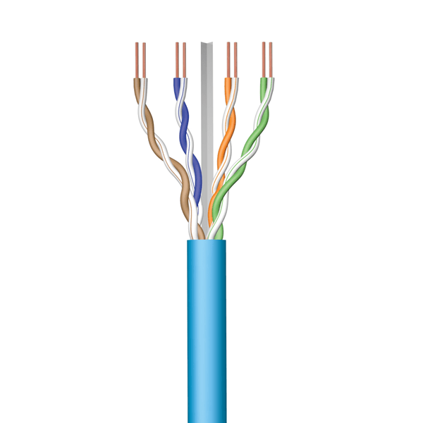 IM1222 ewent bobina cable red cat6a u-utp.lszh.50m