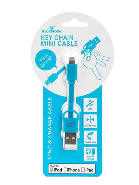 IN-BS-USB-IKEY_BL cable lightning a usb azul