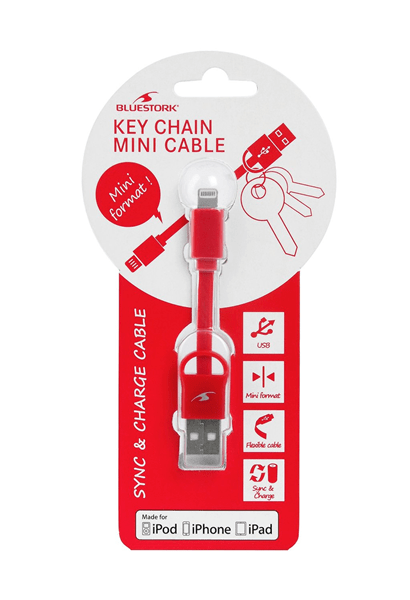 IN-BS-USB-IKEY_R cable lightning a usb rojo